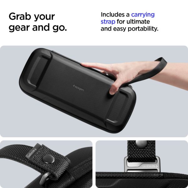 SPIGEN RUGGED ARMOR PRO SONY PLAYSTATION PORTAL BLACK (AFA07236) - Image 19